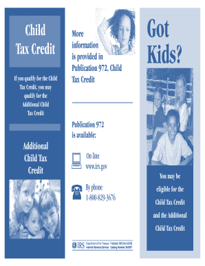 IRS Child Tax Credit Form