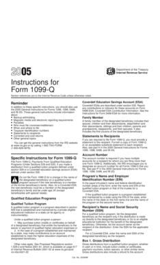 Instructions for Form 1099-Q