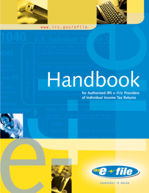 IRS Handbook for Authorized E-file Providers
