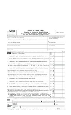 IRS Form 5330