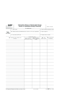 IRS Form 6497