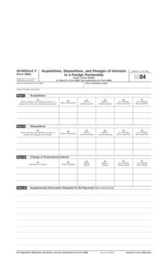 Schedule P Form 8865