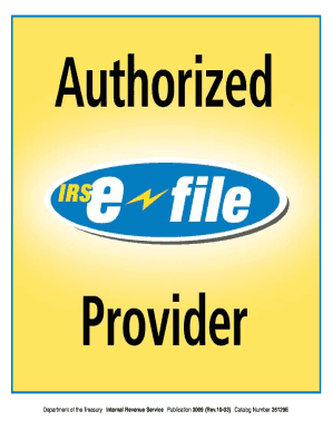 IRS Publication 3009