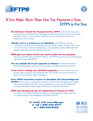 EFTPS Tax Payment Guide