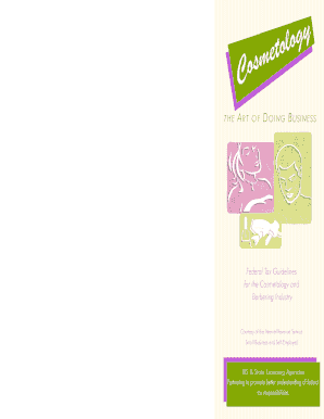 IRS Barber Cosmetology Tax Guide