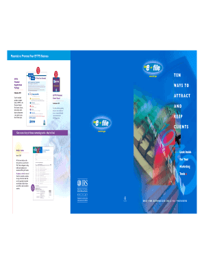EFTPS Brochure and Provider Registration Form