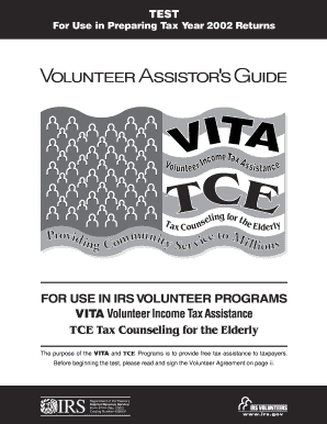 IRS Volunteer Guide Form 6744