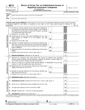 IRS Form 8613