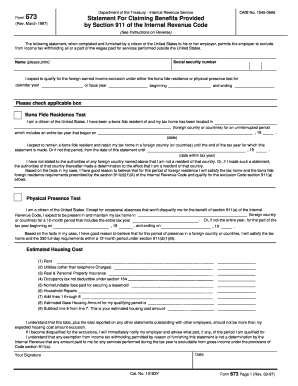 IRS Form 673