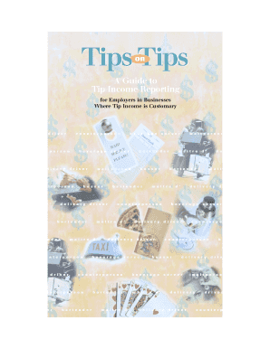 Tip Income Reporting Guide for Employers