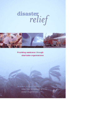 IRS Disaster Relief Guidance
