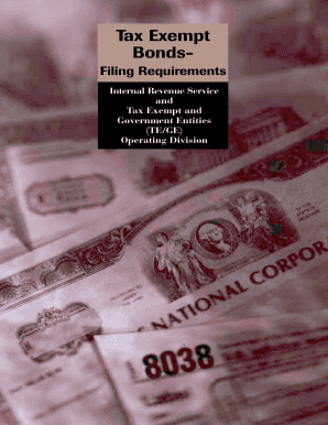 Tax Exempt Bonds Filing Requirements