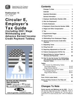 IRS Publication 15 Tax Guide