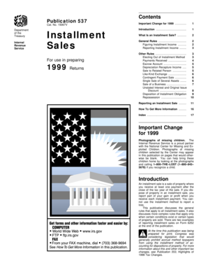 IRS Installment Sale Guide