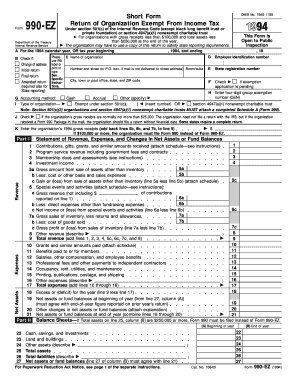 Form 990-EZ 1994