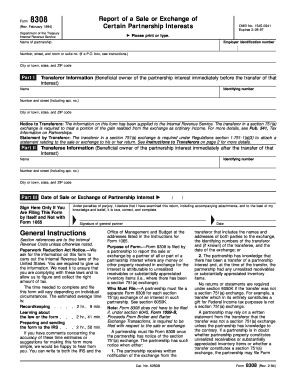 IRS Form 8308