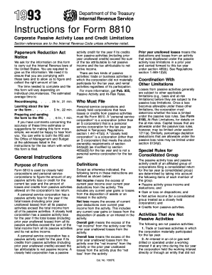 Instructions for Form 8810
