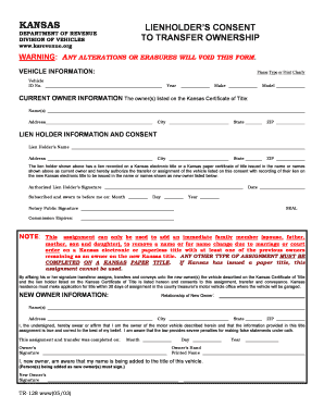 consent to transfer ownership form