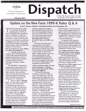 Update on New Form 1099-K Rules