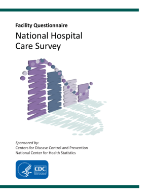 National Hospital Care Survey Facility Questionnaire