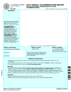 2010 Annual Accommodation Report