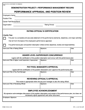 132 Printable Staff Performance Appraisal Form Templates -...