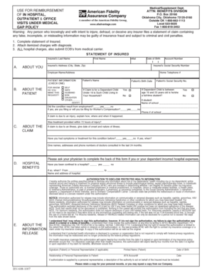 Medical Reimbursement Form