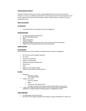 Fillable resume templates download - correctional services application forms