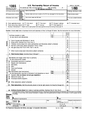 US Federal Form 1065