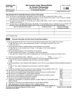 Schedule M-3 Form 1065