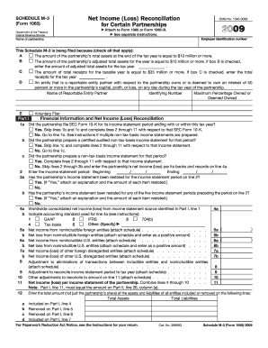 Schedule M-3 Form 1065