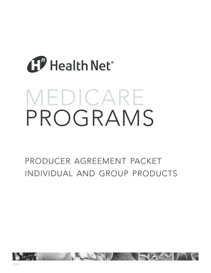 Health Net Medicare Producer Agreement