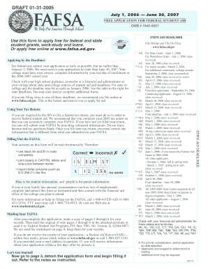 STATE AID DEADLINES - ifap ed