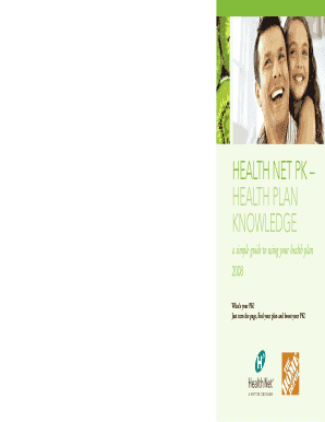 Health Net Member Information Card