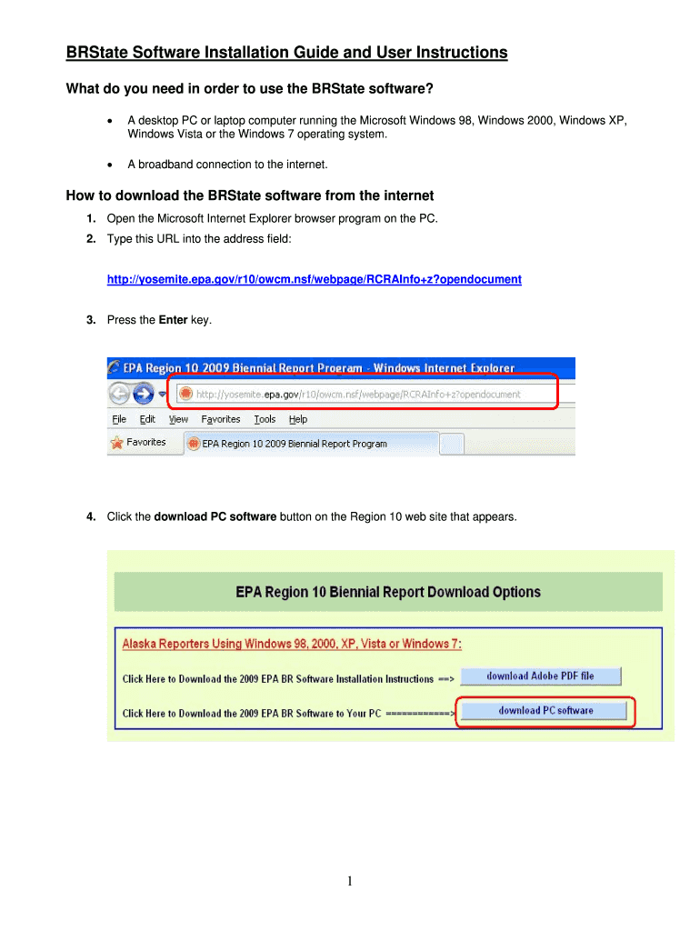 What you need in order to download the - Environmental Protection - yosemite epa Preview on Page 1