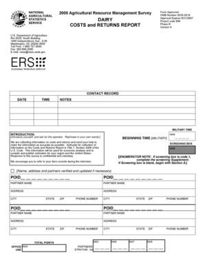 2005 Agricultural Resource Management Survey