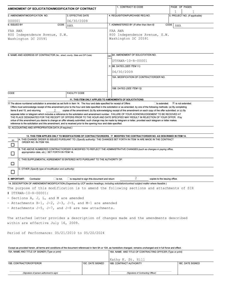 1 1 000001 06 30 2009 FAA AWA 800 Independence Avenue, S W - faaco faa Preview on Page 1