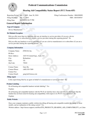 Form preview