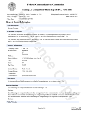 Form preview