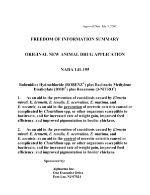 N-141155-A-0000. NADA combination approval - fda