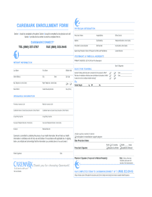 Specialty Pharmacy Program Enrollment