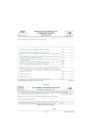 IRS Form 4137