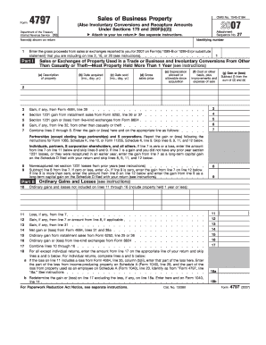 IRS Form 4797 (2007)