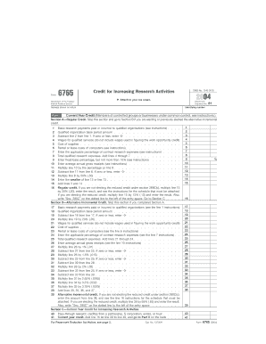 IRS Form 6765