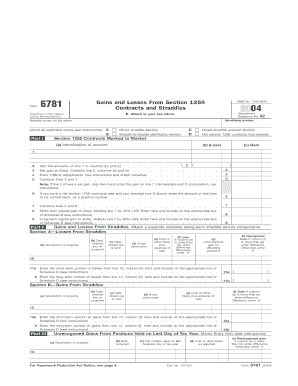 IRS Form 6781