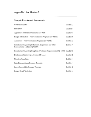 Safety budget example - Appendix 1 for Module 3 Sample Pre-Award ... - USDA Forest Service - na fs fed