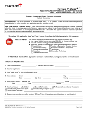 Small Accounting Firm Application