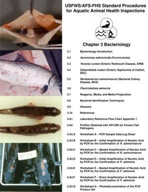 USFWS/AFS-FHS Standard Procedures for Aquatic Animal Health Inspections