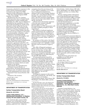 Carolina Coastal Railway, Inc. - gpo