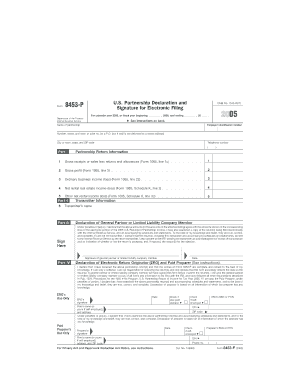 IRS Form 8453-P